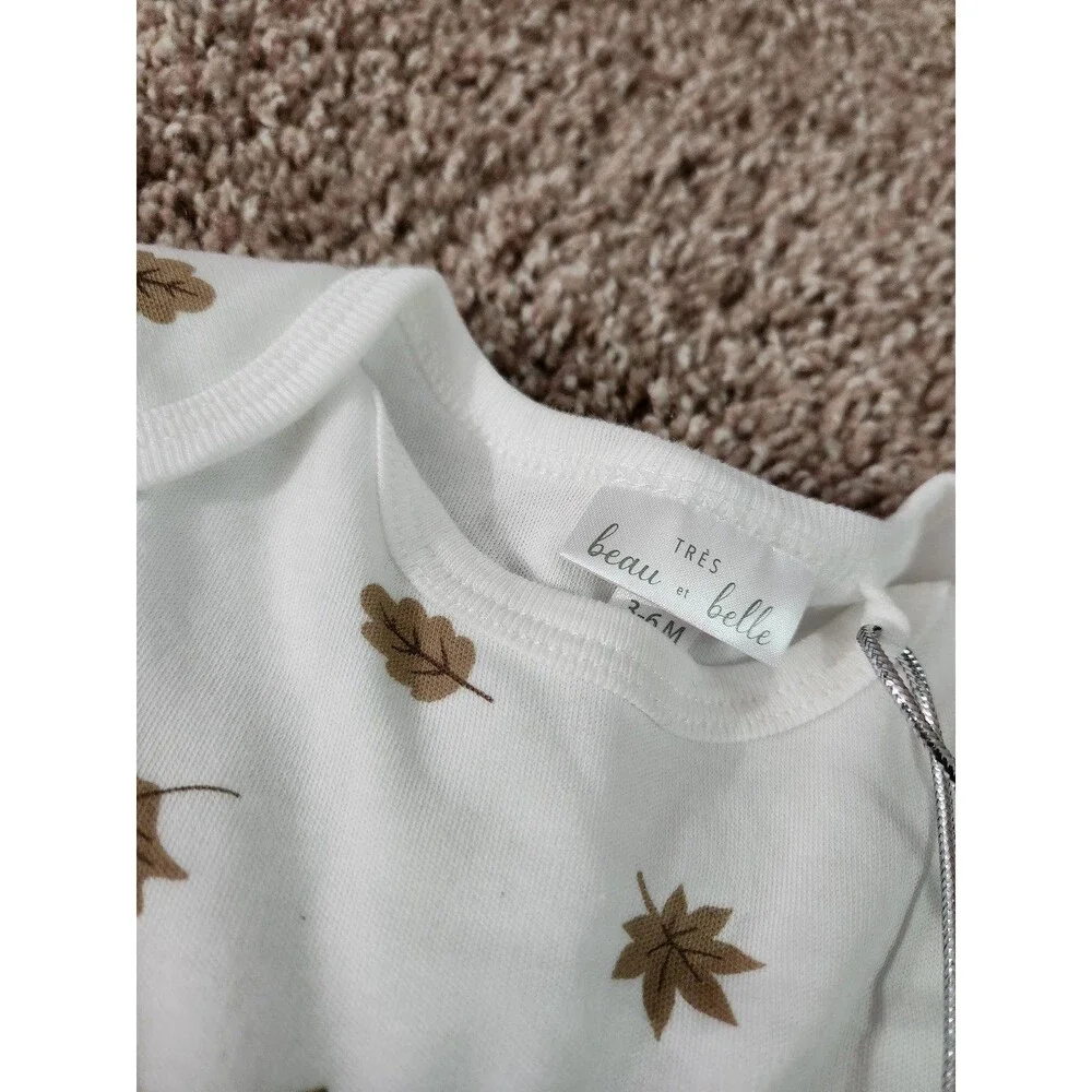 Tres beau et bella bodysuit new with tags size 3-6m